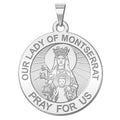 Our Lady of Montserrat Religious (English) Medal