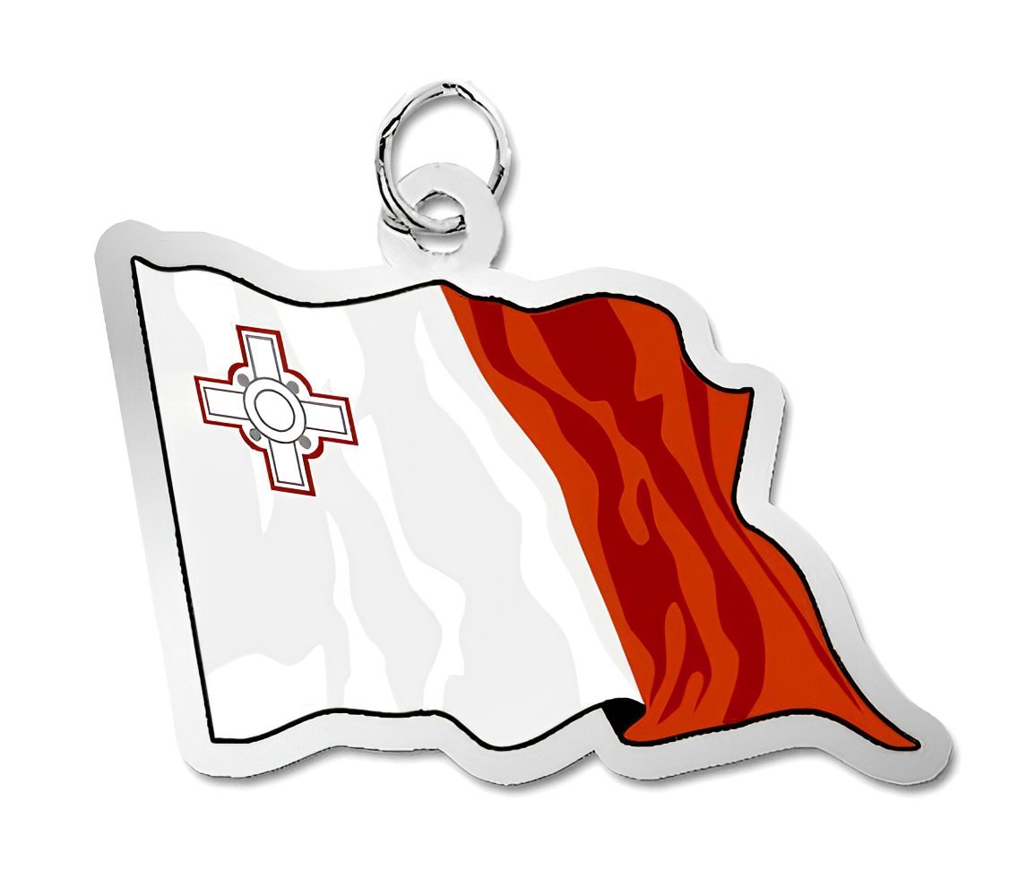 Malta Flag Charm