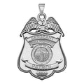 Personalized Iowa Patrolman Police Badge with Your Rank, Number & Department