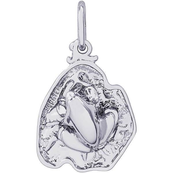 Frog On Lily Pad Charm