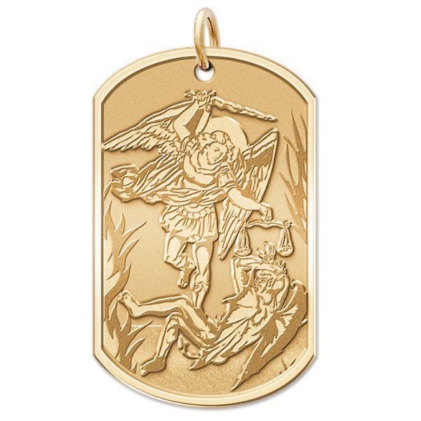 Saint Michael Dog tag Religious Medal