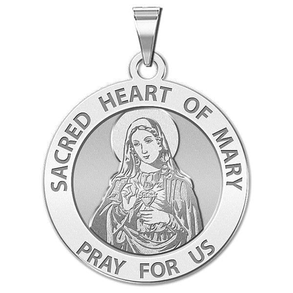Sacred Heart of Mary Religious Medal "EXCLUSIVE"