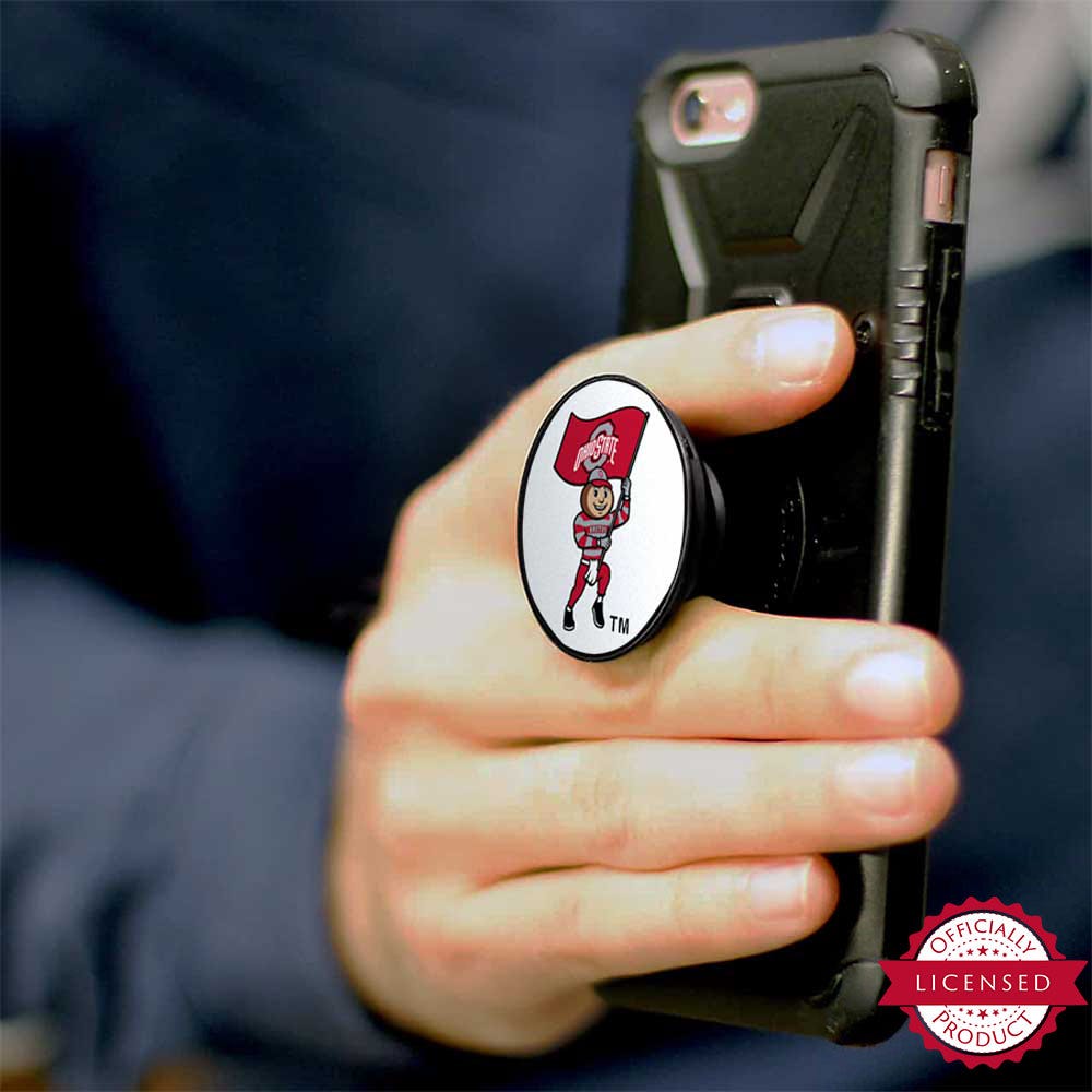 Ohio State University Brutus with Flag Phone Grip