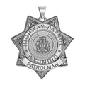 Personalized Wyoming Highway Patrol Badge  with Rank, Number and Dept