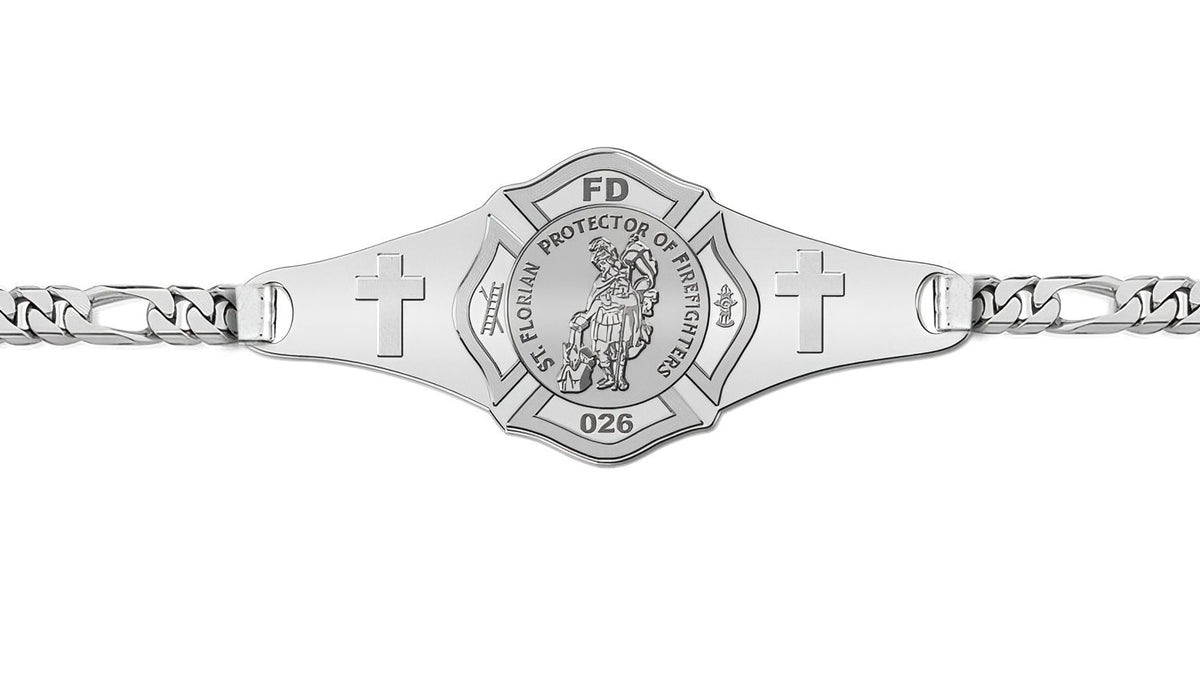 Saint Florian Fire Badge Bracelet "EXCLUSIVE"
