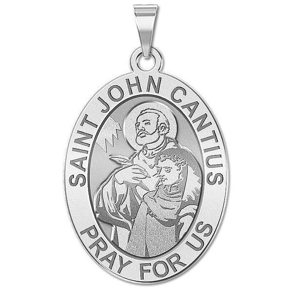 Saint John Cantius Oval Religious Medal "EXCLUSIVE"