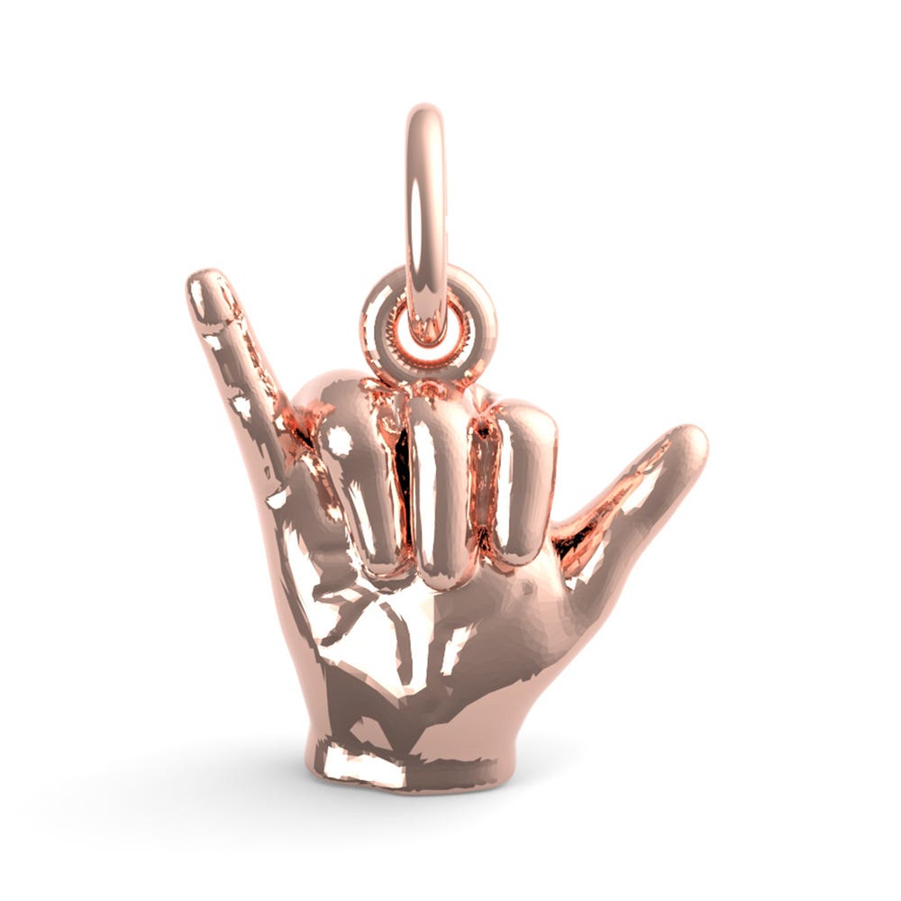 Hang Loose Hand Charm