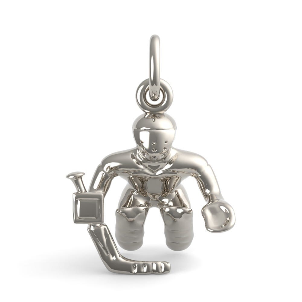Hockey Goalie Charm