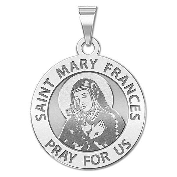 Saint Mary Frances Religious Medal "EXCLUSIVE"