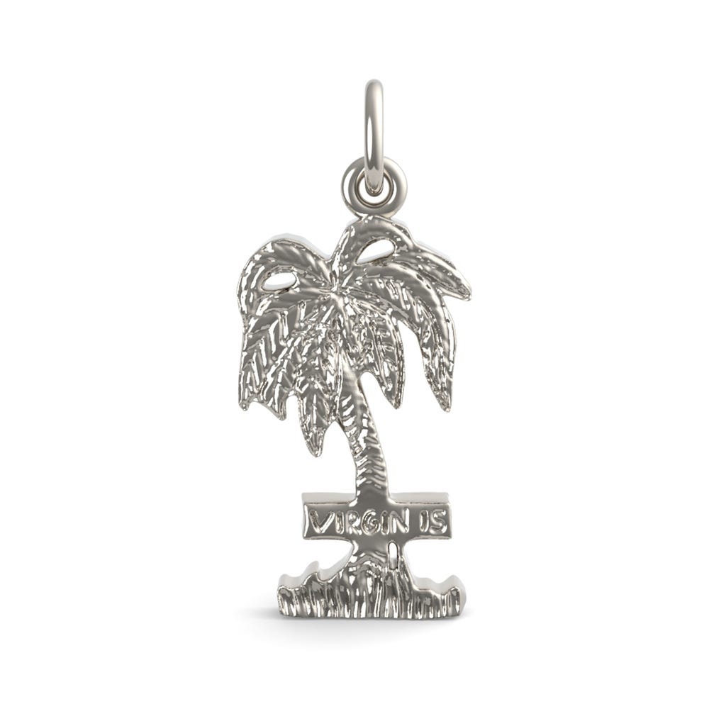 Virgin Islands Palm Tree Charm