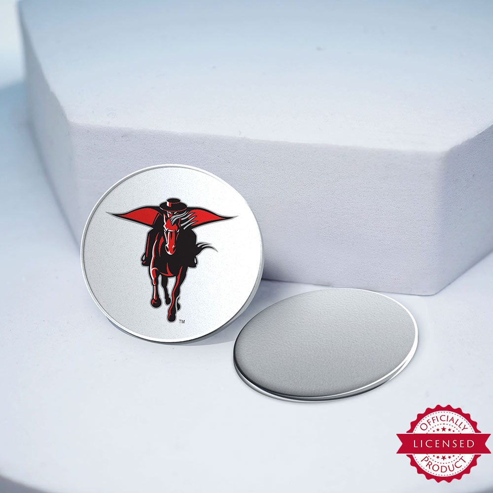 Texas Tech Rider Golf Marker