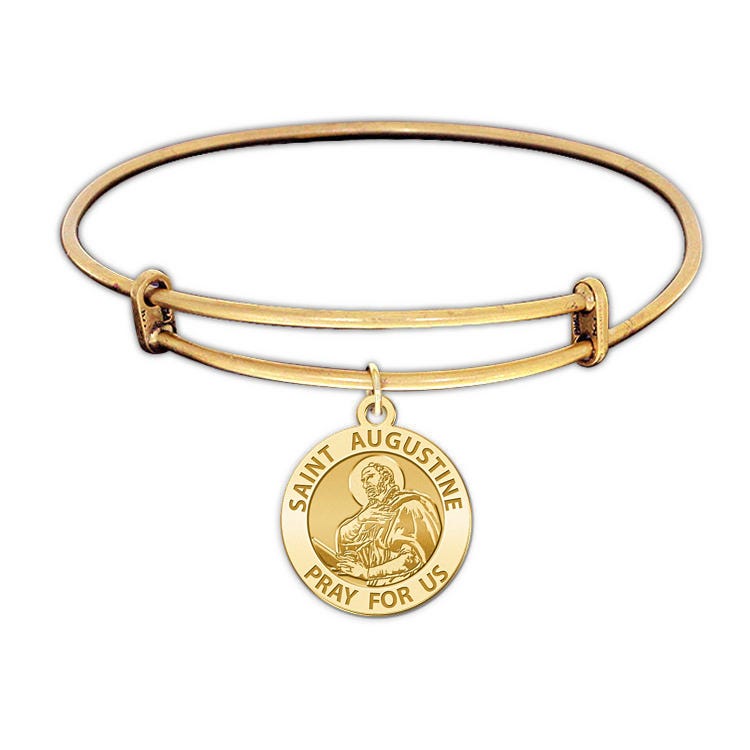 Saint Augustine of Hippo Expandable Bracelet