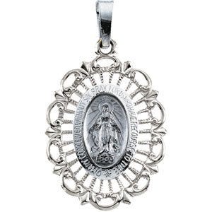 14K Gold Miraculous Medal