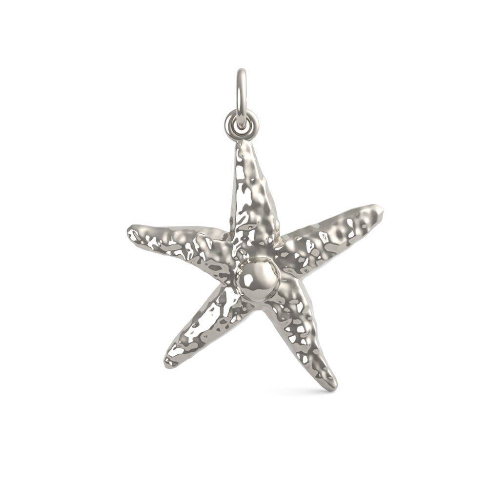 Starfish with Pearl Charm