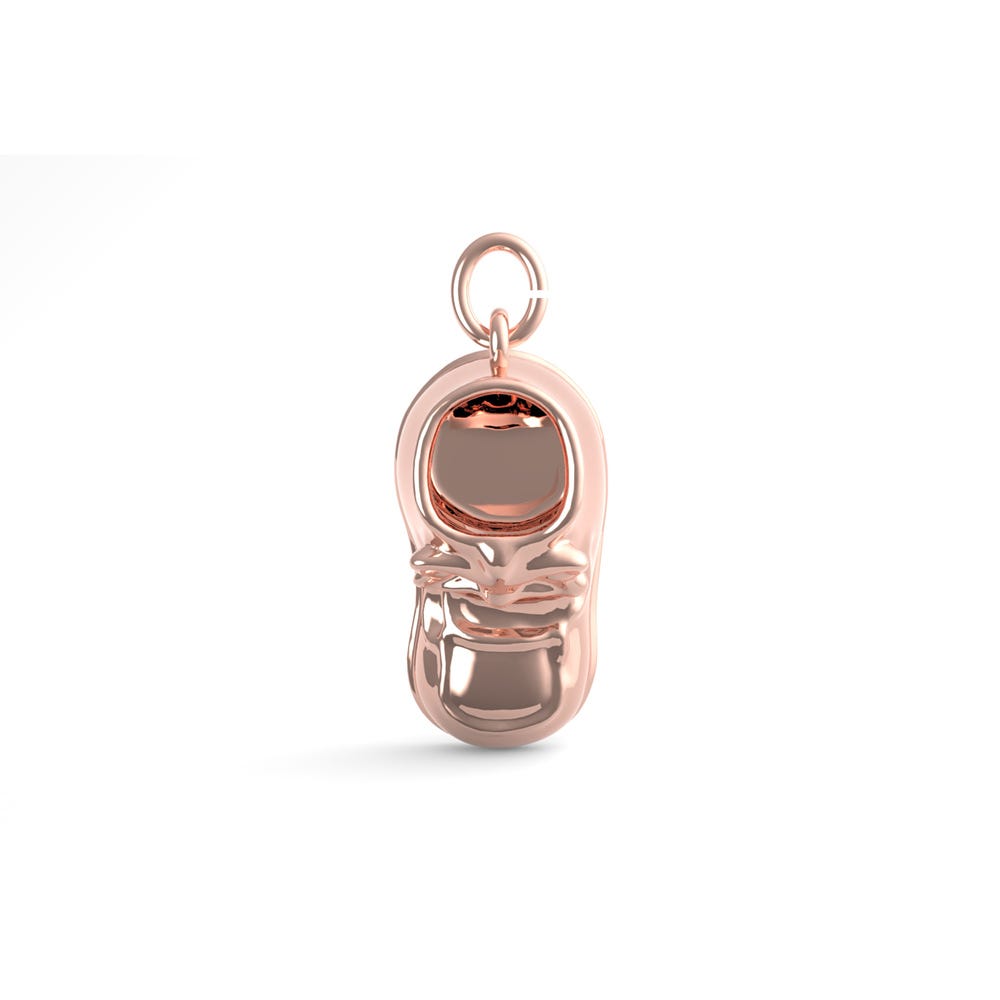 Baby Shoe with Laces Charm(8222)