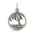 Beach Palm Tree Charm(2343)