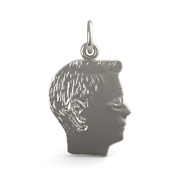 Boys Head Charm