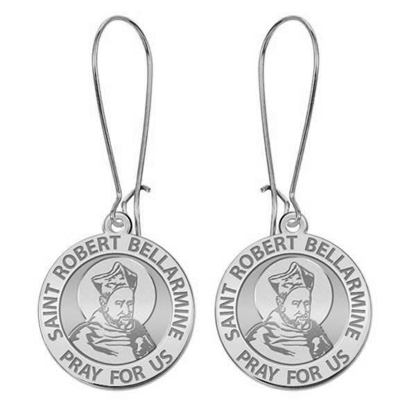 Saint Robert Bellarmine Earrings "EXCLUSIVE"