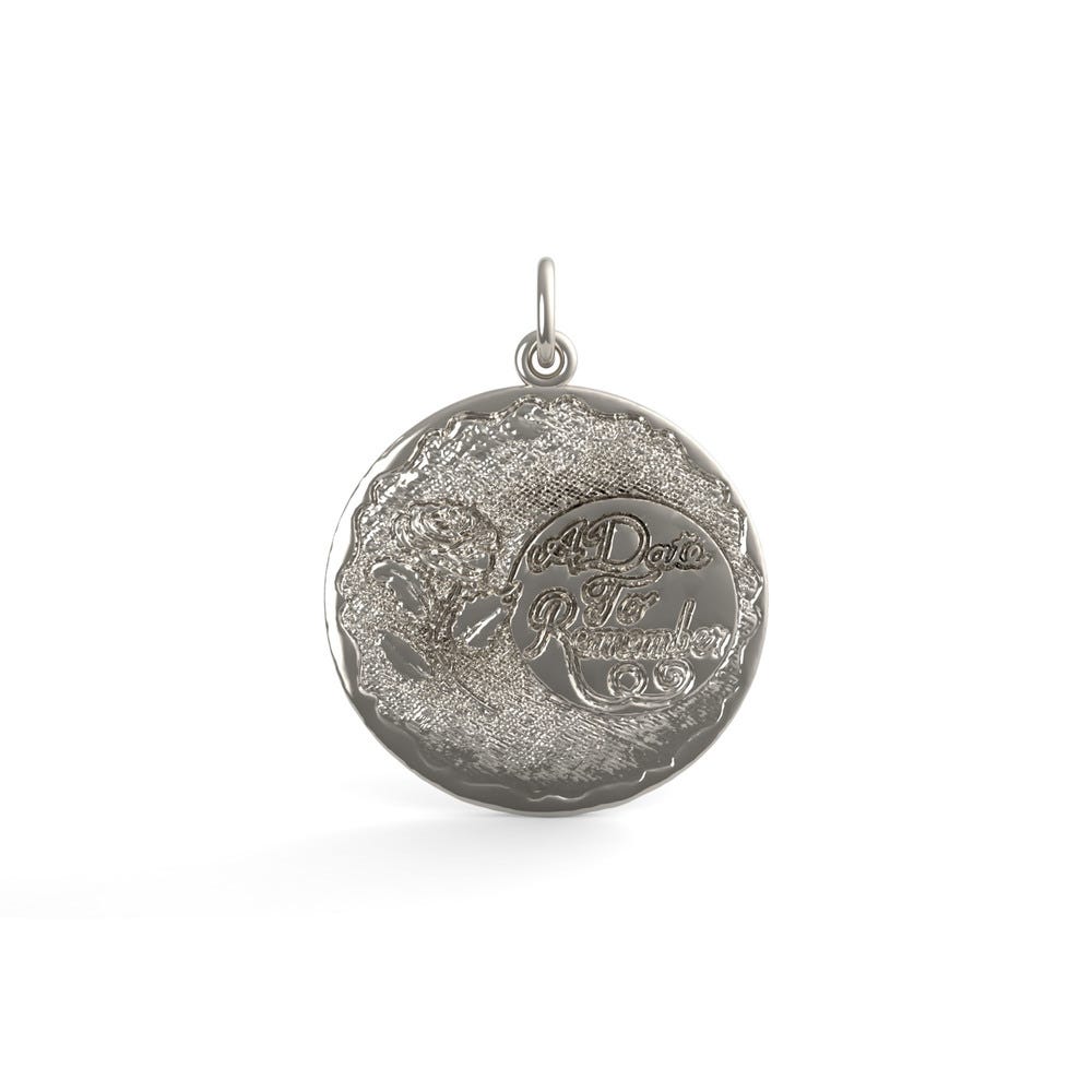A Date to Remember with Rose Disc Charm(4555)