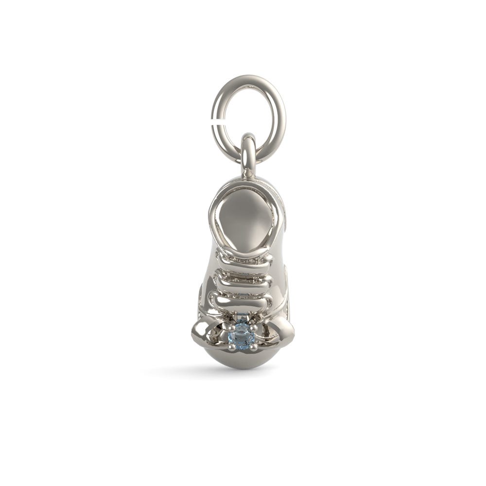 December Baby Bootie Charm