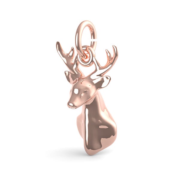 Deerhead Charm