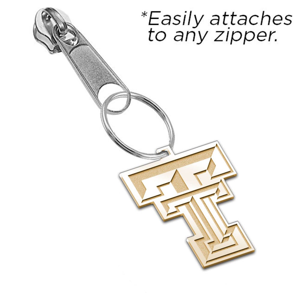 Texas Tech Logo Zipper Pull