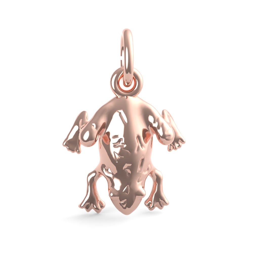 Wood Frog Charm
