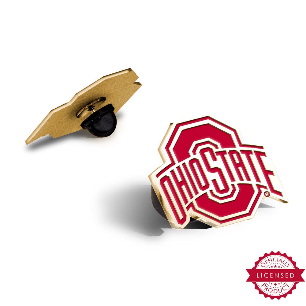 Ohio State University Color Enamel Logo Pin