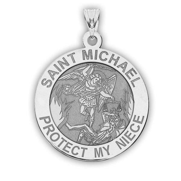 Saint Michael - Protect My Niece - Religious Medal