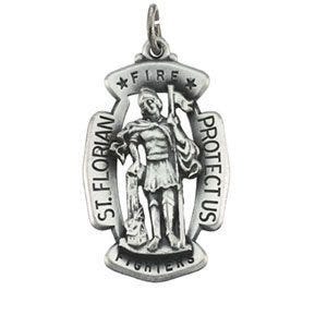 Saint Florian Religious Medal