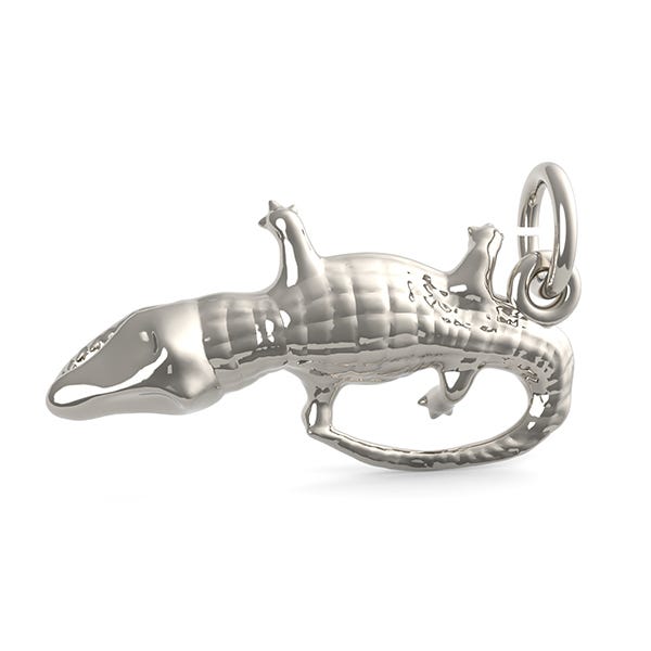 Snapping Alligator Charm