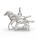 Horse And Colt Charm