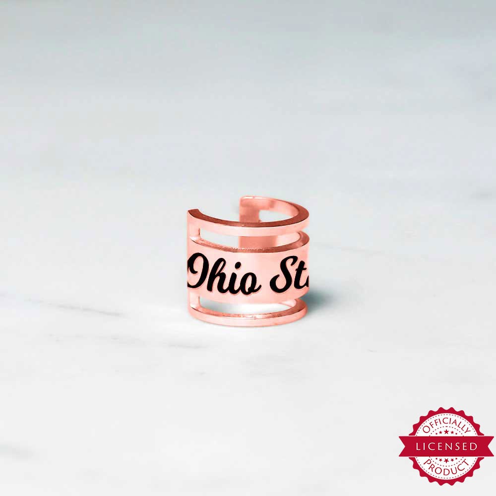 Ohio State University Cuff Earring
