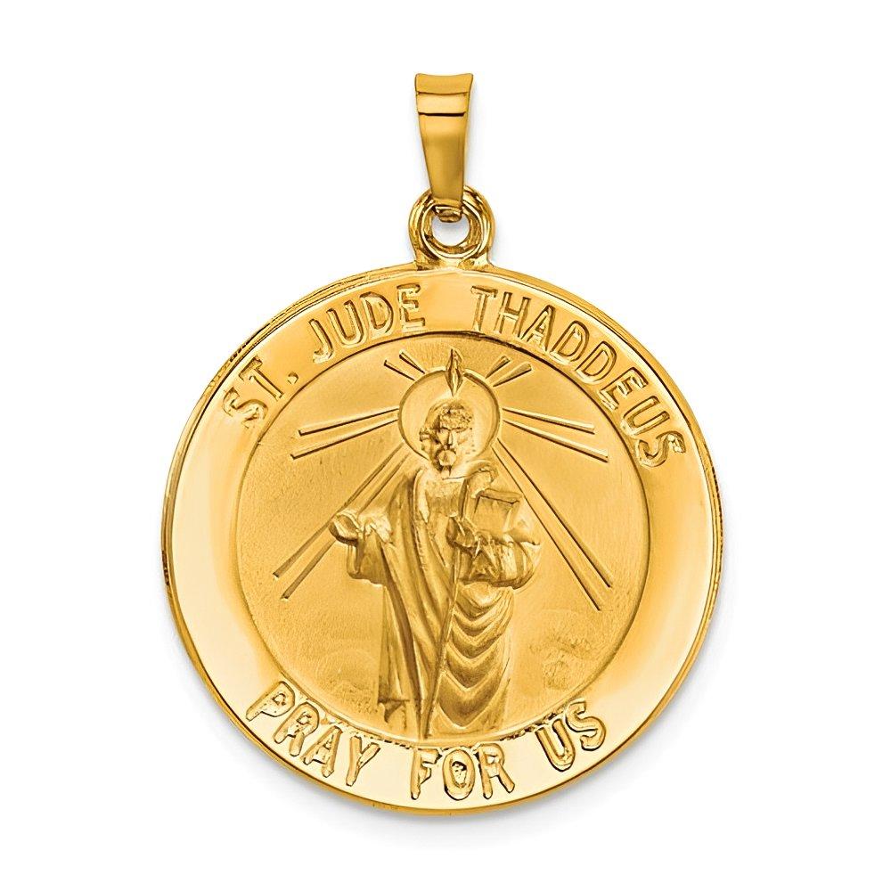 Round Classic Saint Jude Medal