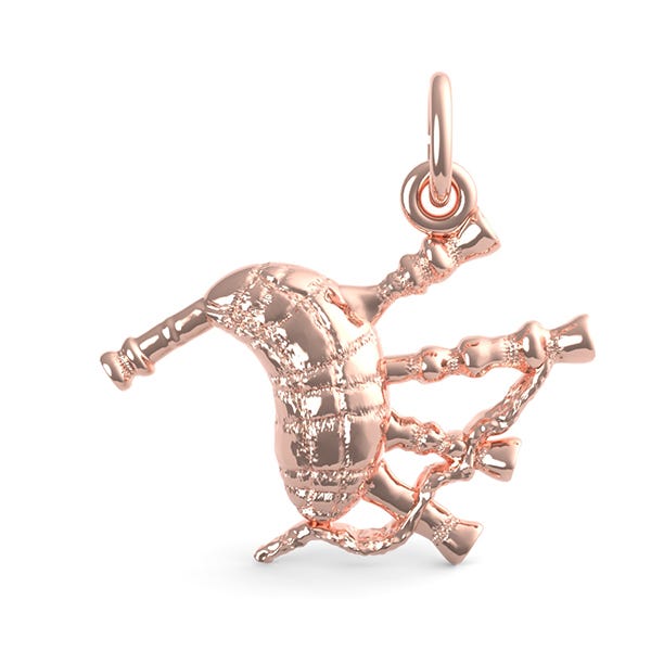 Scottish Bagpipes Charm