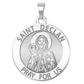 Saint Declan Religious Round Medal