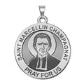 Saint Marcellin Champagnat Round Religious Medal "EXCLUSIVE"