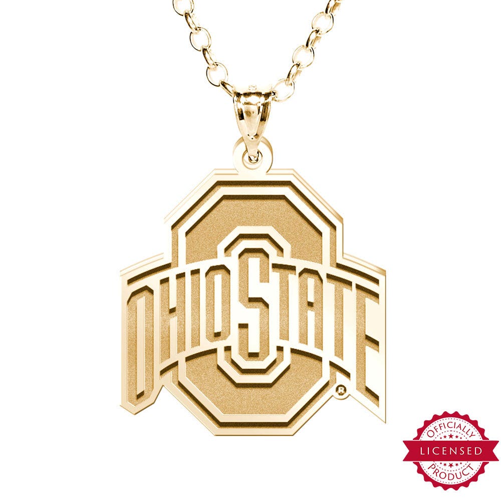 Ohio State University Logo Necklace