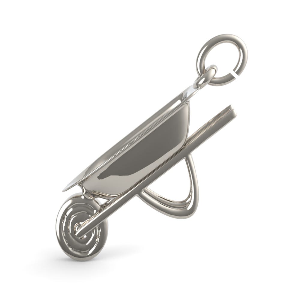 Wheel Barrow Charm