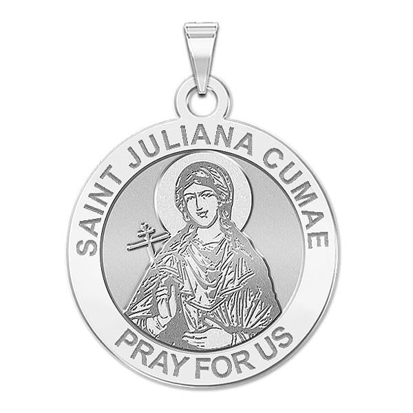 Saint Juliana Cumae Religious Medal  "EXCLUSIVE"
