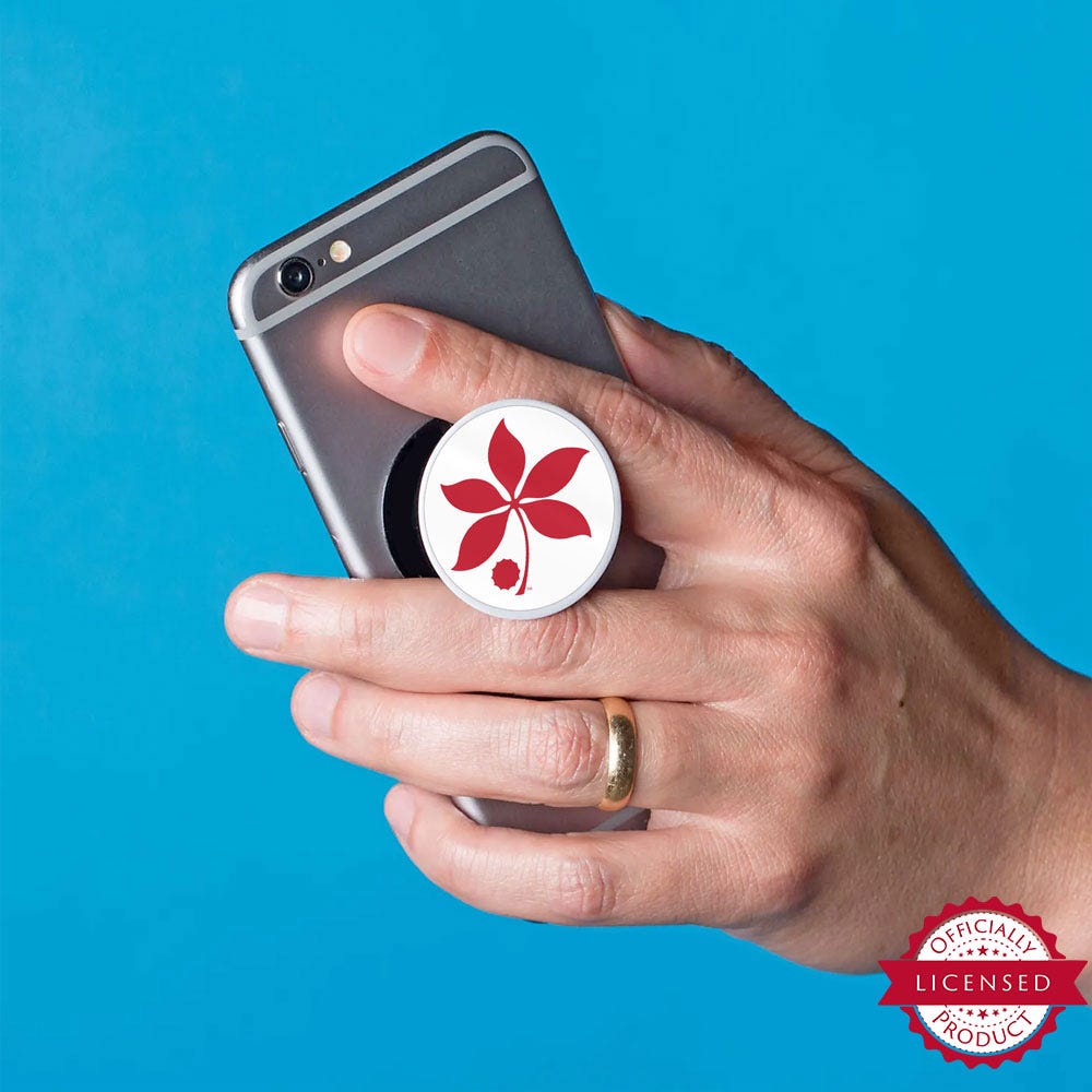 Ohio State University Buckeye Leaf Phone Grip