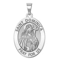 Saint Dominica Religious Medal - Oval "EXCLUSIVE"