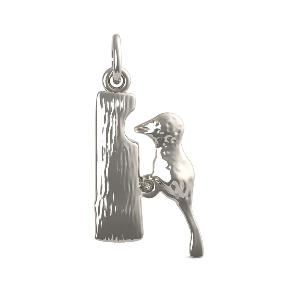 Woodpecker Charm