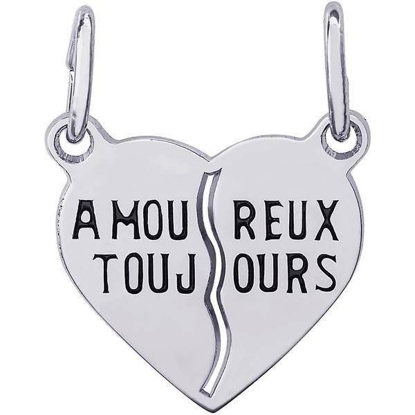 France Amoureux Toujours Engravable