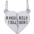 France Amoureux Toujours Engravable