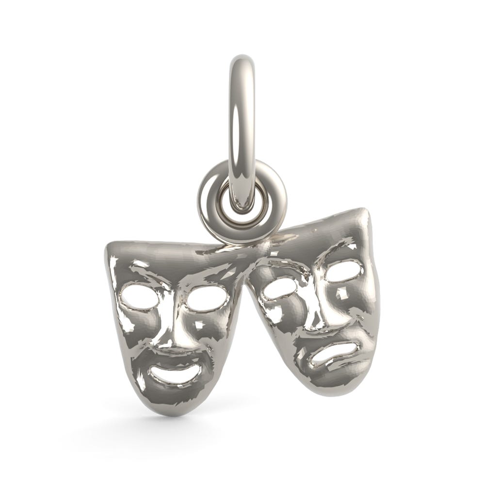 Comedy & Tragedy Masks Charm(2123)