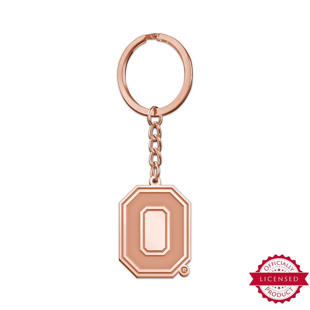 Ohio State University O Logo Keychain