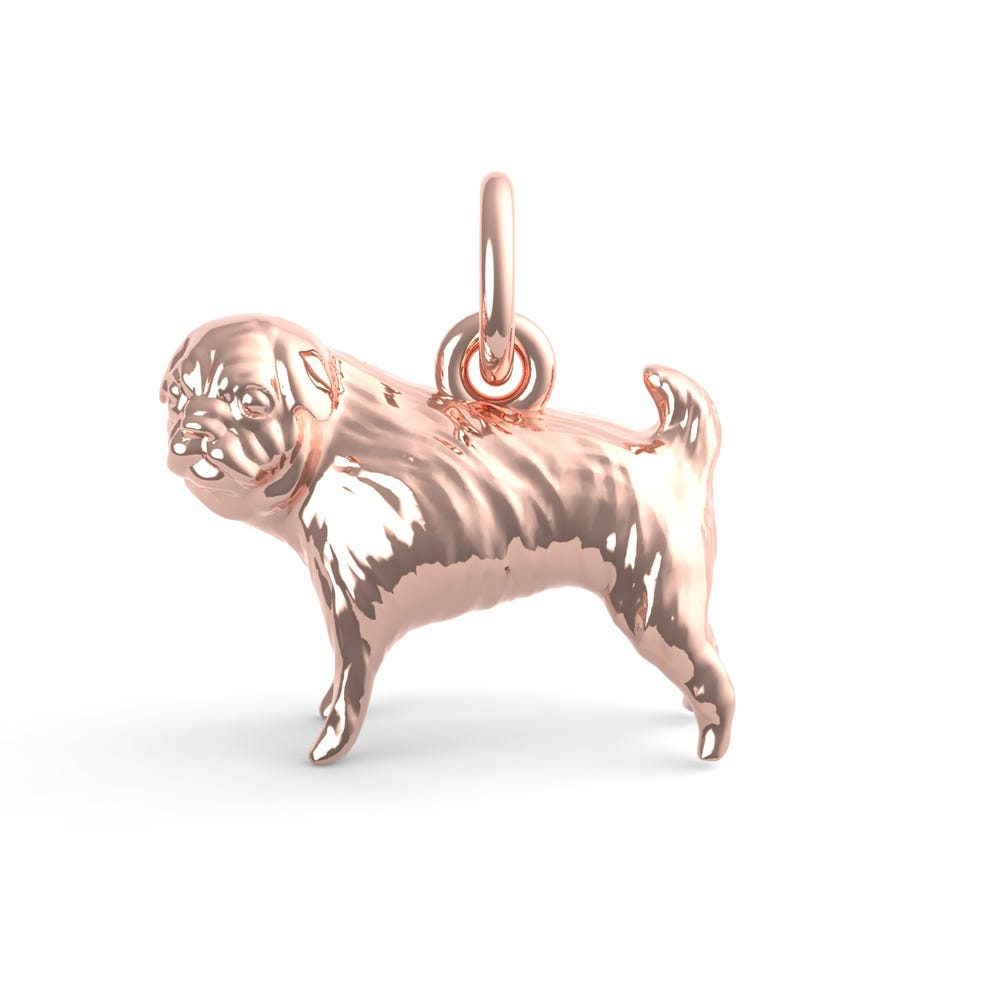 Pug Dog Charm