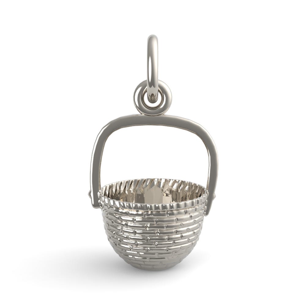 Nantucket Basket Charm(8285)