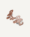 Pair of USC Interlocking SC Cufflinks